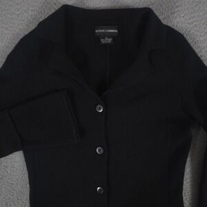 Sutton Studio Sweater Womens XS 100% Cashmere Cardigan V Neck Bell Sleeve Cozy